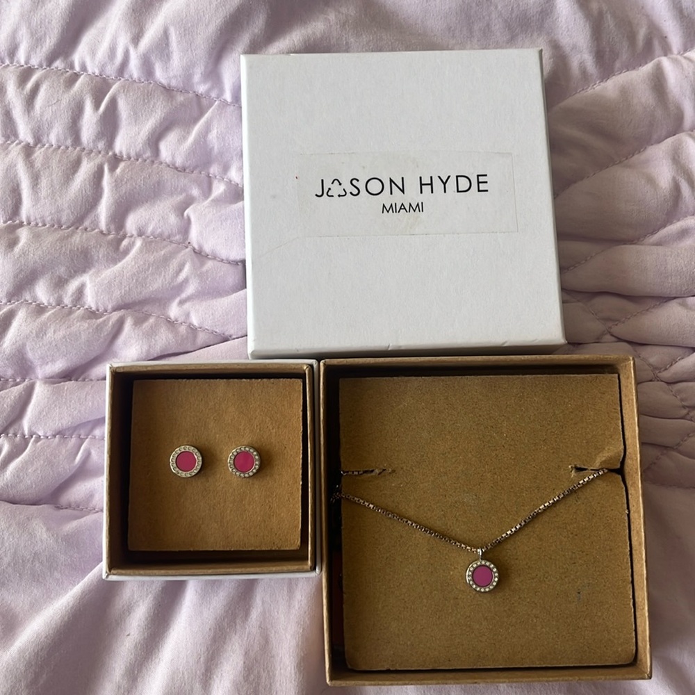 Brand New Jason Hyde Jewelry (necklace and earrings)